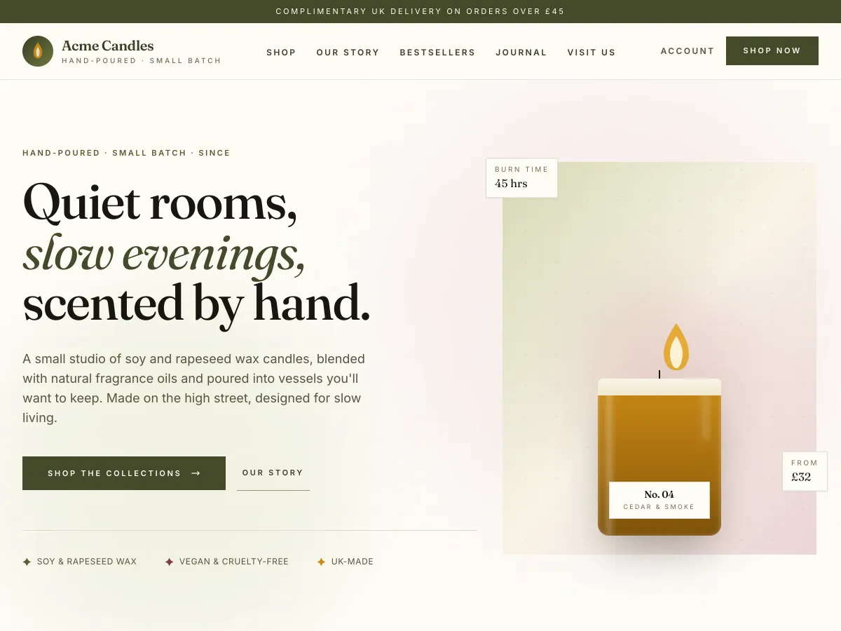 Candles Shop