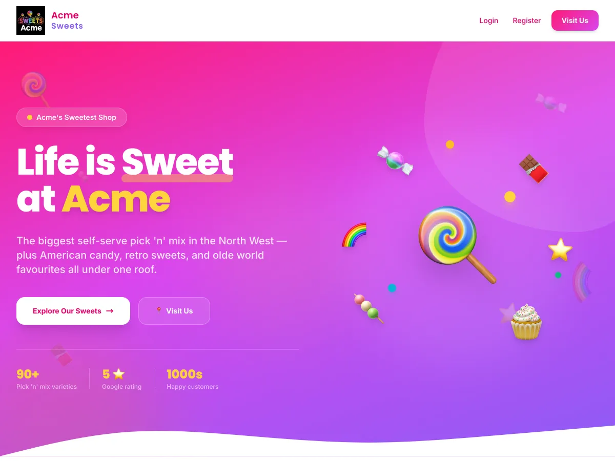 Sweet Retailer